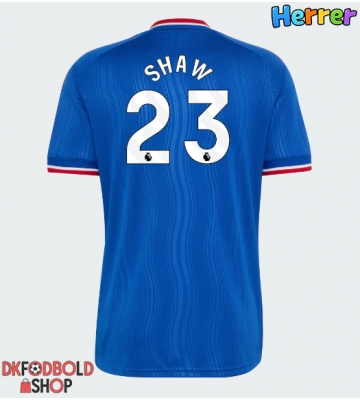Manchester United Luke Shaw #23 Udebanetrøje 2026-27 Kort ærmer Manchester United Luke Shaw #23 Udebanetrøje 2026-27 Kort ærmer